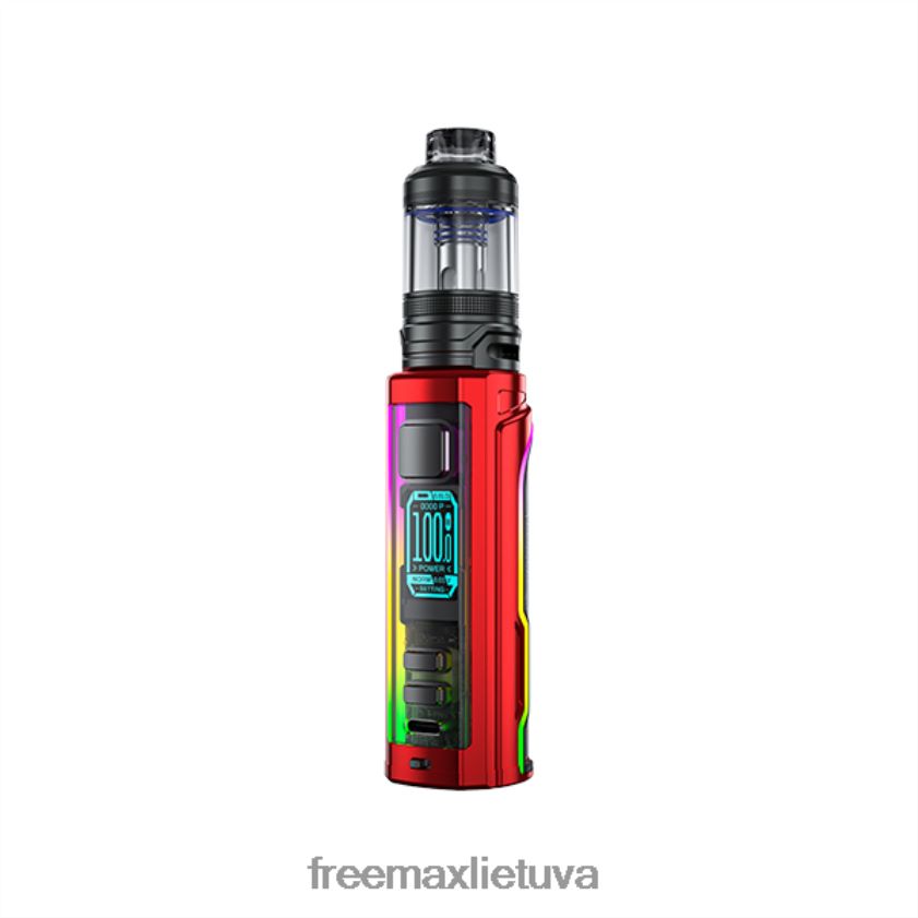 FreeMAX MARVOS B8Z208123 x pro 100w komplektas raudona | Freemax Vape Vilnius