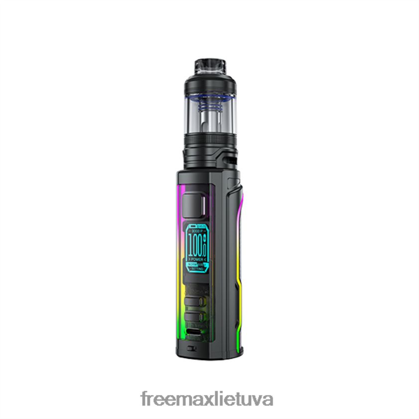 FreeMAX MARVOS B8Z208124 x pro 100w komplektas juodas | Freemax Online