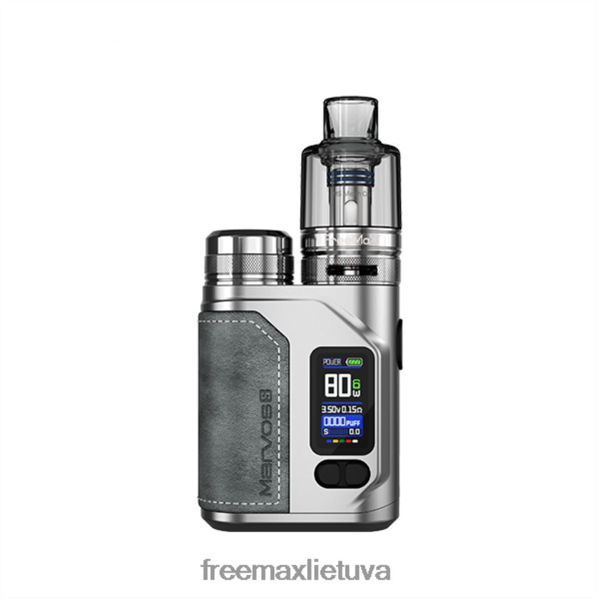 FreeMAX MARVOS B8Z20838 s 80w komplektas sidabriškai pilka | Freemax Vape Price