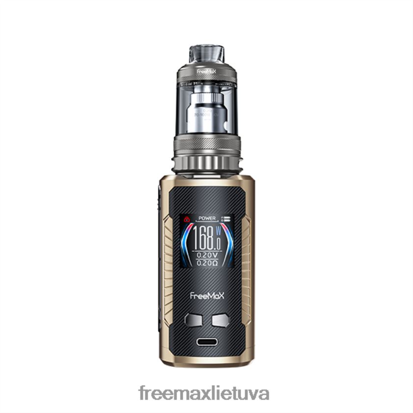 FreeMAX MAXUS B8Z208127 max pro 168w rinkinys 2ml auksas | Freemax Disposable Vape
