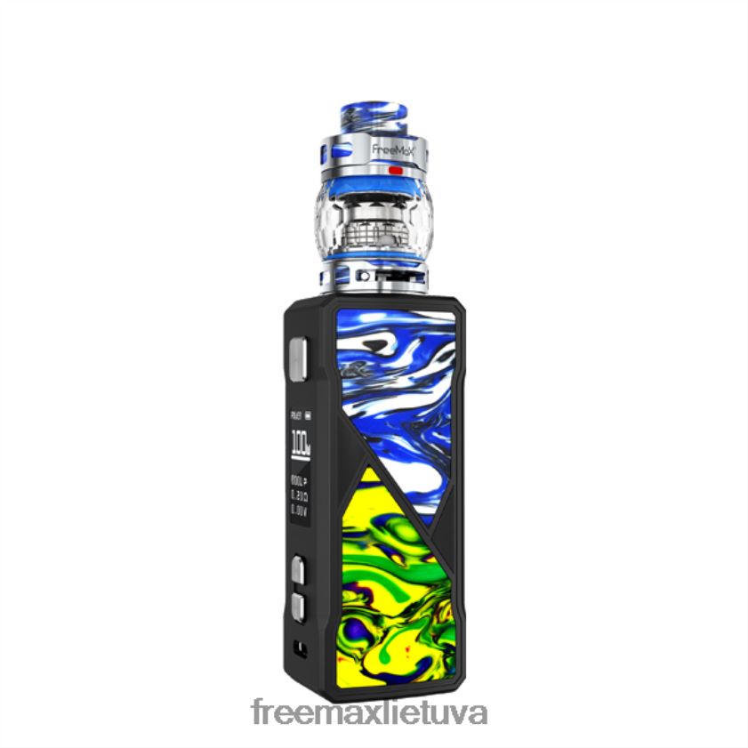 FreeMAX MAXUS B8Z20893 100w komplektas mėlyna | Freemax Vape Vilnius