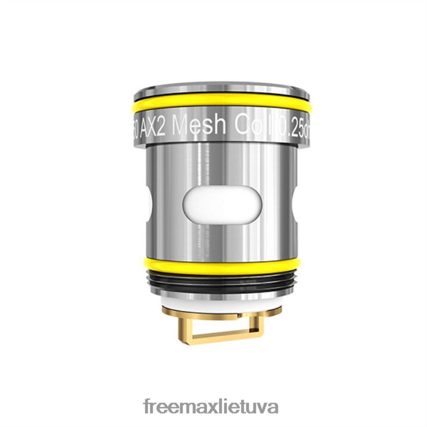 FreeMAX B8Z208258 ax2 tinklelio ritė ss-geltona | Freemax Kit